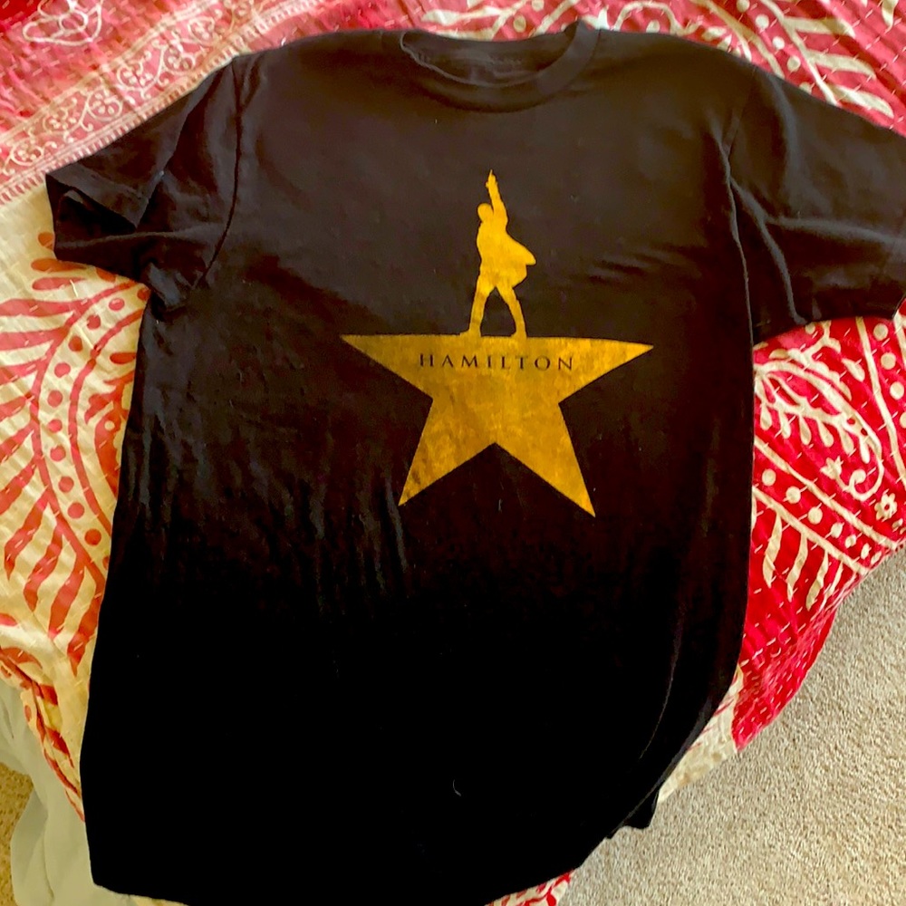 Black HamiltonnT shirt